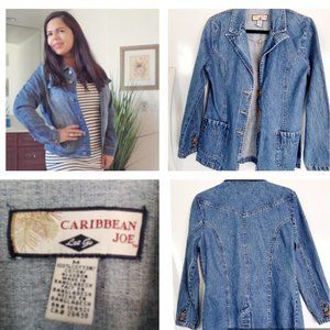 Caribbean Joe Cute Jean Jacket